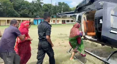 সেনাবাহিনী-বিজিবি-র‍্যাবের ৮ হেলিকপ্টার সার্বক্ষণিক মোতায়েন